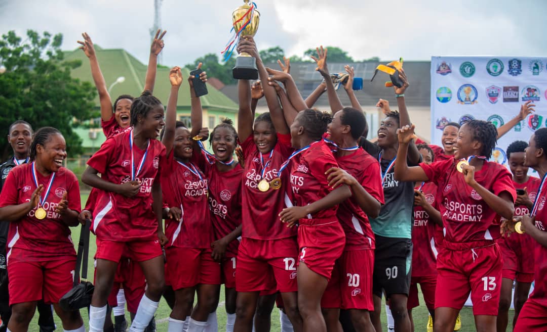 C2E Sports Academy Ladies Crowned SEWFA League Champions in Thrilling Final