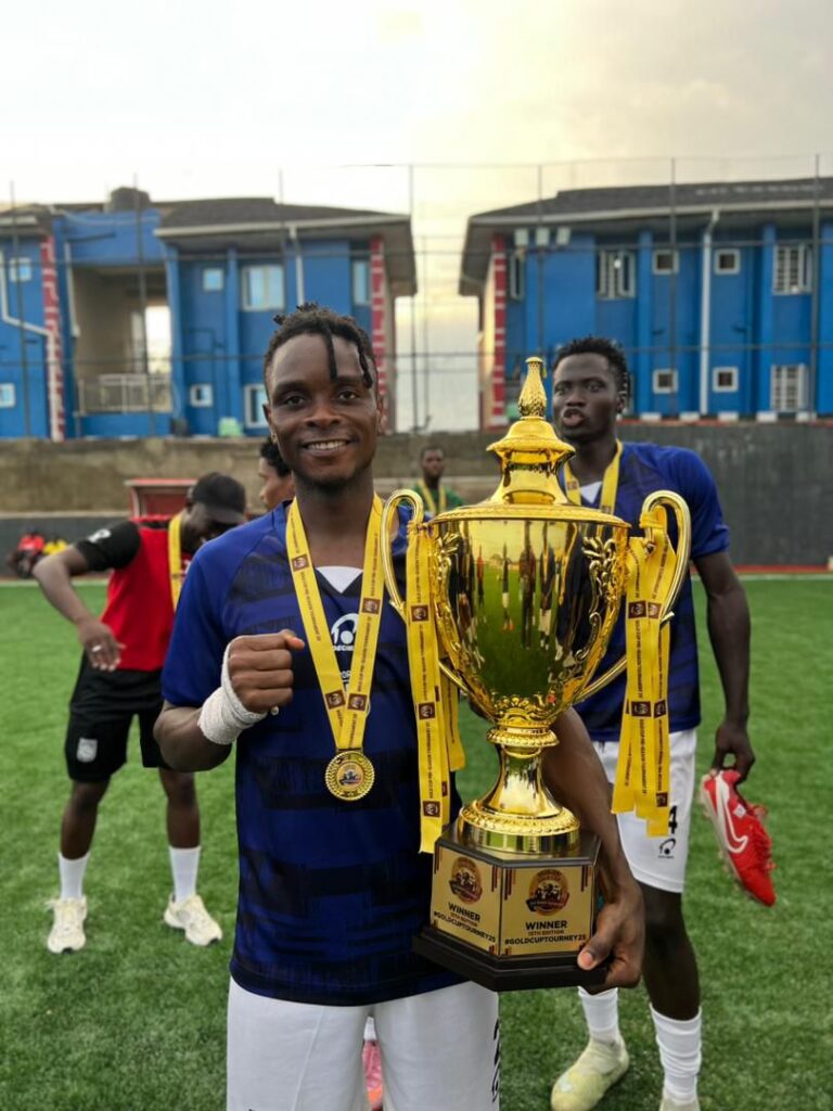 SPORTING LAGOS FC AND SOLOMON ULOKO WIN GOLD CUP 2025 🏆